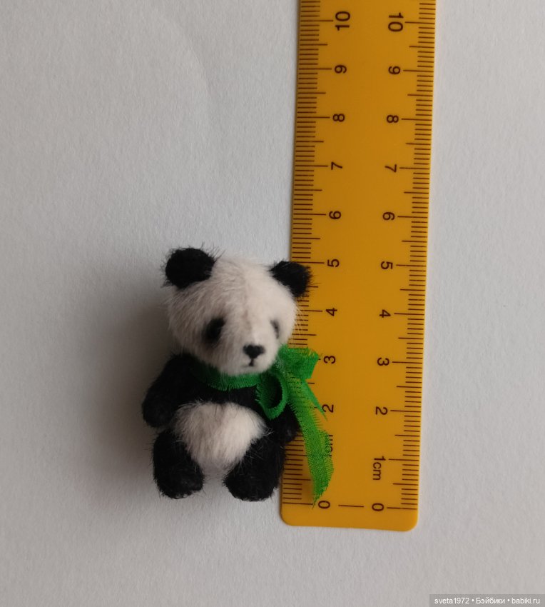 Панда Крошка — Авторские игрушки (фото 3)