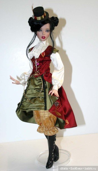 Выкройка PDF в натуральную величину / юбка, панталоны, блузка, платье для куклы Deja Vu Тоннер 40 см (фото 2)