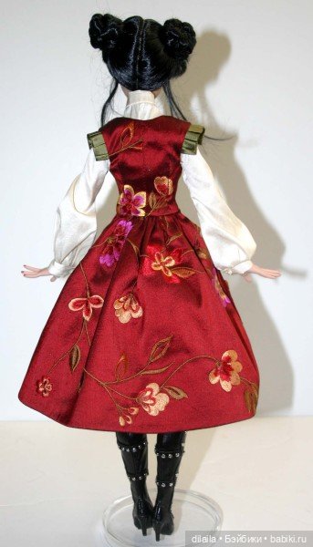 Выкройка PDF в натуральную величину / юбка, панталоны, блузка, платье для куклы Deja Vu Тоннер 40 см (фото 4)