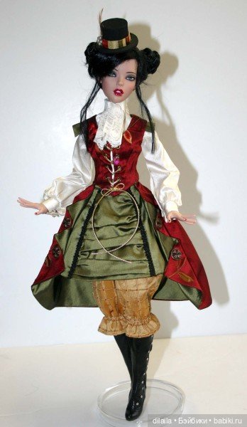 Выкройка PDF в натуральную величину / юбка, панталоны, блузка, платье для куклы Deja Vu Тоннер 40 см (фото 3)