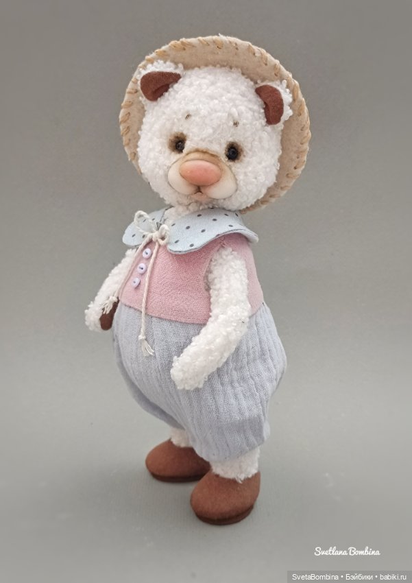 Мишка "Пироженка" — Авторские игрушки
