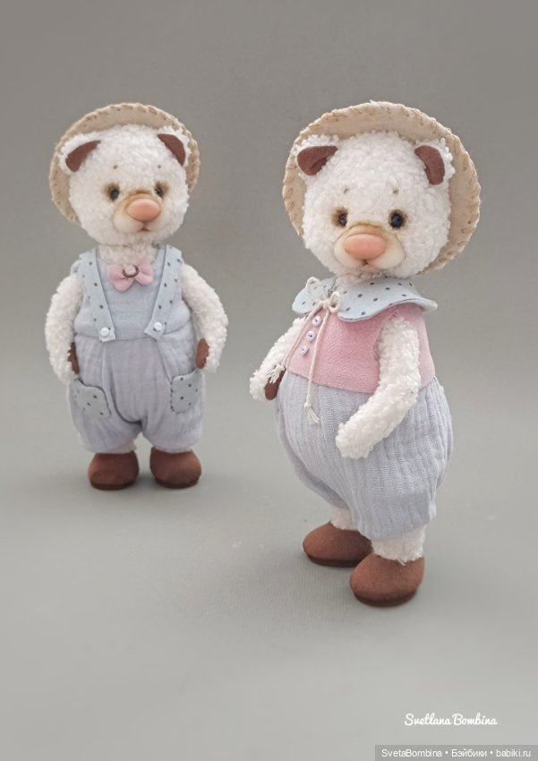 Мишка "Пироженка" — Авторские игрушки (фото 8)