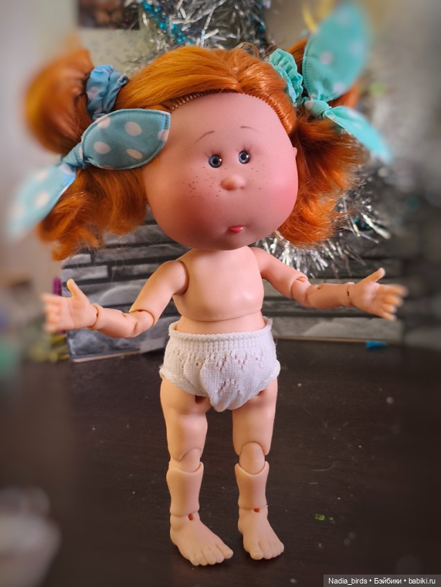 Мини Булочка Мия 23см на бжд-теле (фото 7)