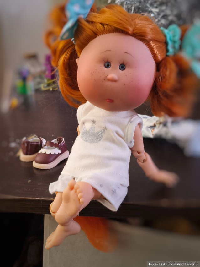 Мини Булочка Мия 23см на бжд-теле (фото 10)