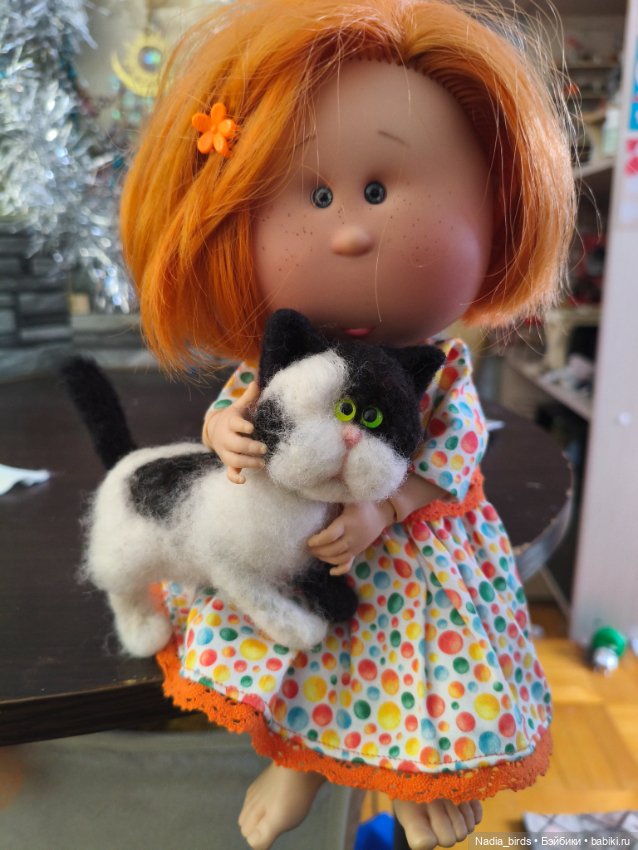 Булочка Мия 30см на бжд-теле (фото 9)