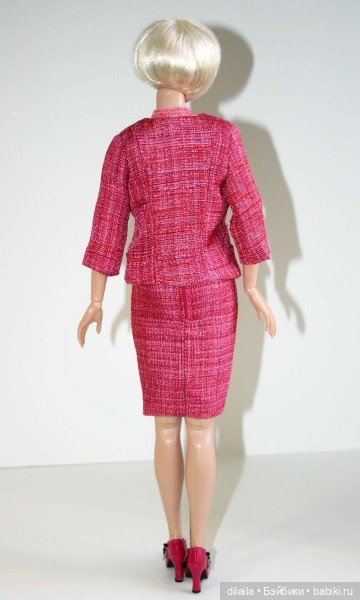 Выкройка PDF в натуральную величину / жакет, юбка, блузка для кукол Тоннер RTB101 и похожих, 40 см (фото 4)