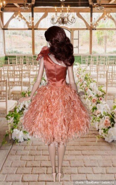 Выкройка PDF в натуральную величину / платье (2 вида юбок) для кукол Тоннер RTB101 и похожих, 40 см (фото 6)