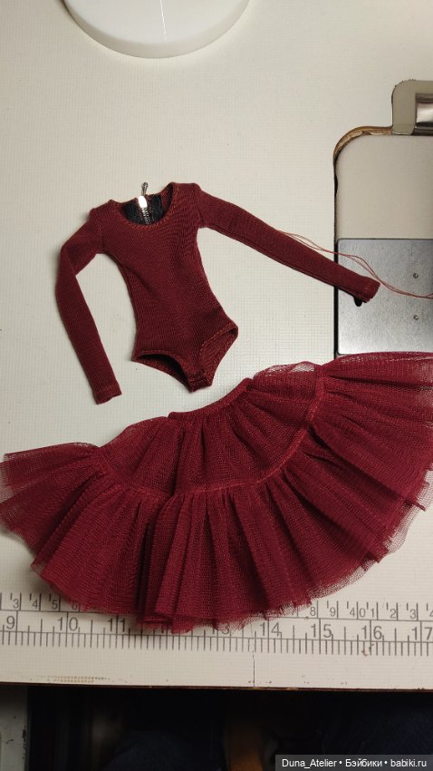 Комплект боди и юбочка — Одежда для BJD