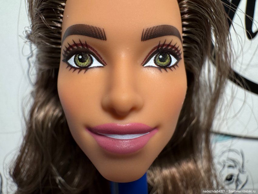 Голова Барби йоги пышки "Безграничные движения" 2024 год (5) (фото 7)