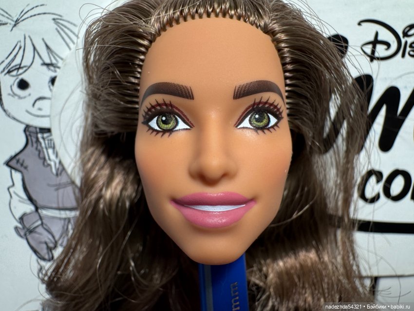 Голова Барби йоги пышки "Безграничные движения" 2024 год (5) (фото 3)