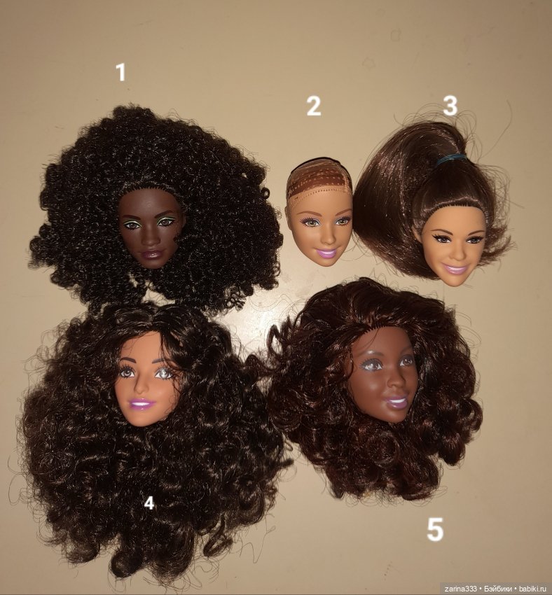 Головы барби — Тела и головы для кукол