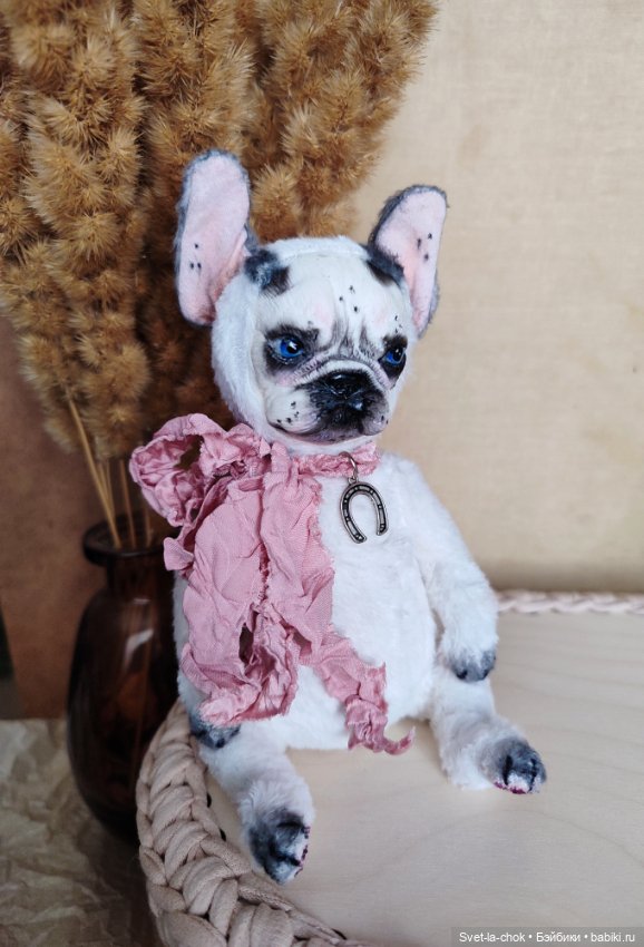 Французский бульдог — Авторские куклы (фото 3)