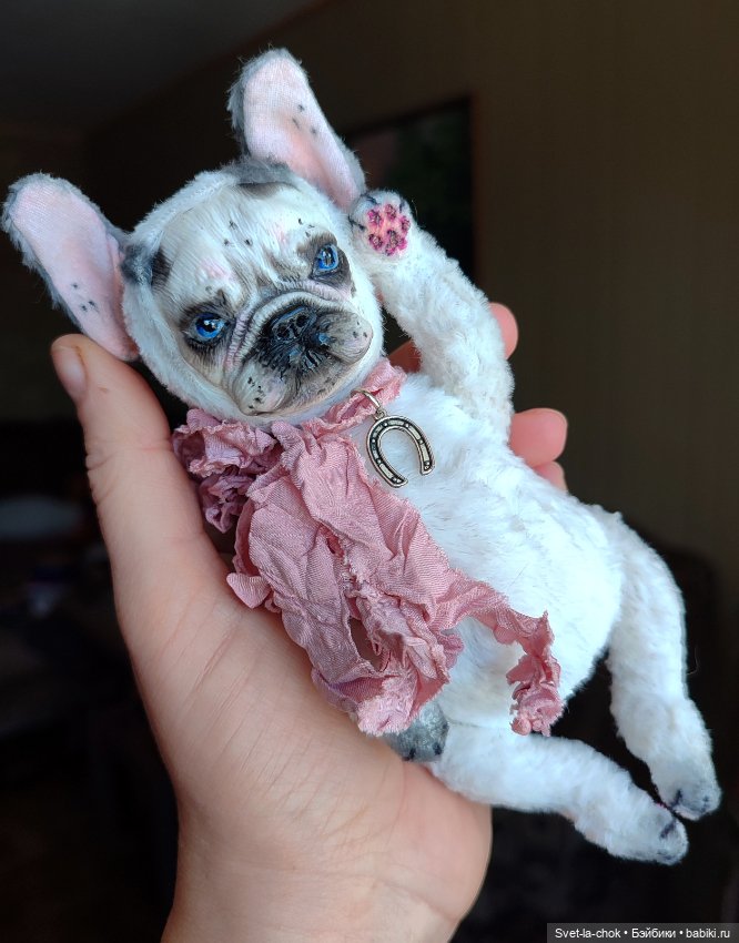Французский бульдог — Авторские куклы (фото 7)