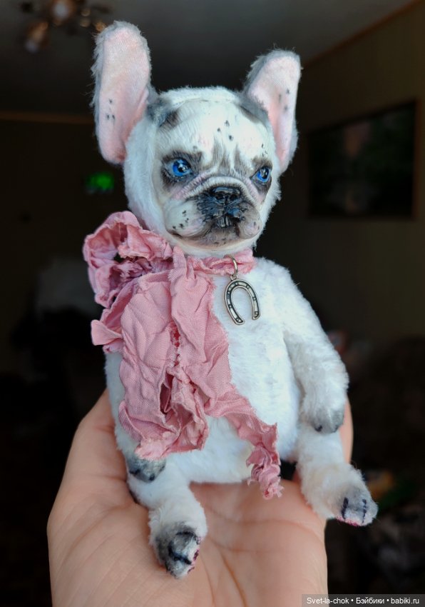 Французский бульдог — Авторские куклы (фото 6)