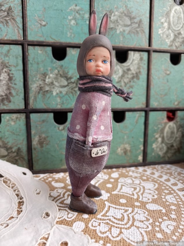 Зайка — Авторские куклы (фото 4)