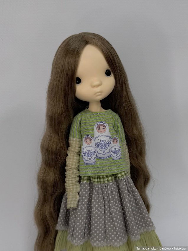 Парик для Birdy (птичка) — Парики для BJD (фото 4)