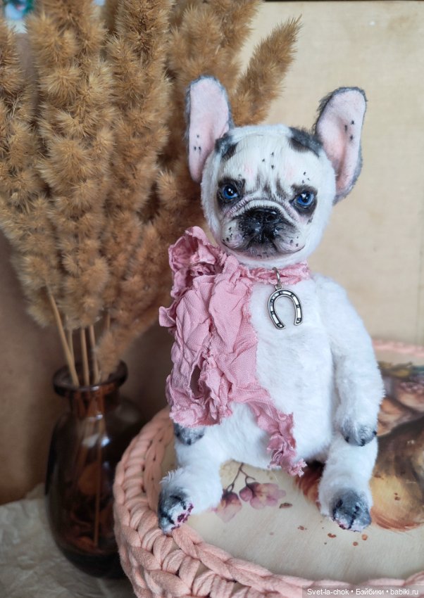 Французский бульдог — Авторские куклы (фото 4)
