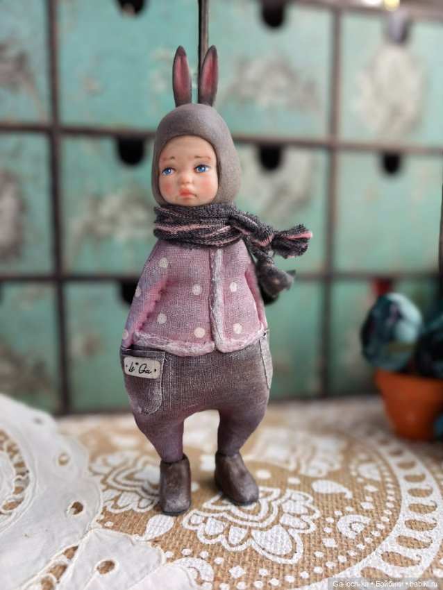 Зайка — Авторские куклы