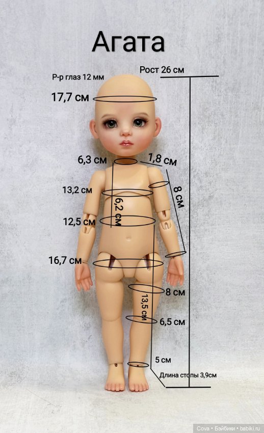 Предзаказ на Агату — Авторские куклы BJD (фото 8)