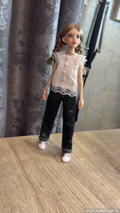 Джинсы на печатных Иден и Войт 19-20 см (фото 4)