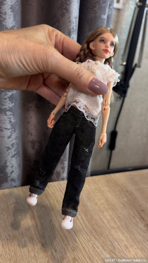 Джинсы на печатных Иден и Войт 19-20 см (фото 6)