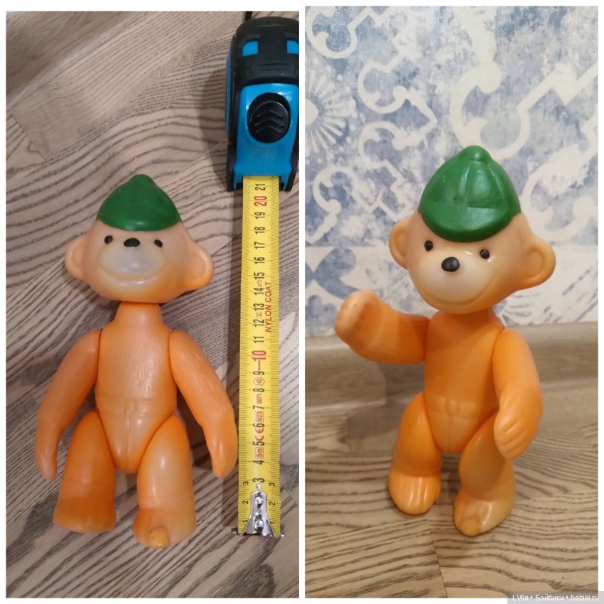 Обезьянка в шапочке — Винтажные куклы и игрушки детства (фото 6)