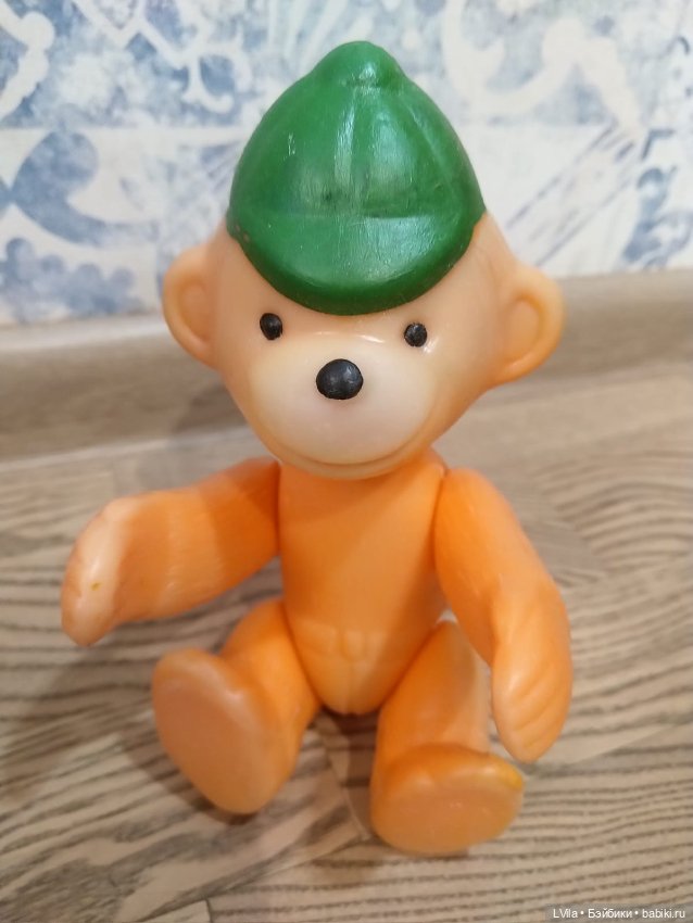 Обезьянка в шапочке — Винтажные куклы и игрушки детства (фото 2)