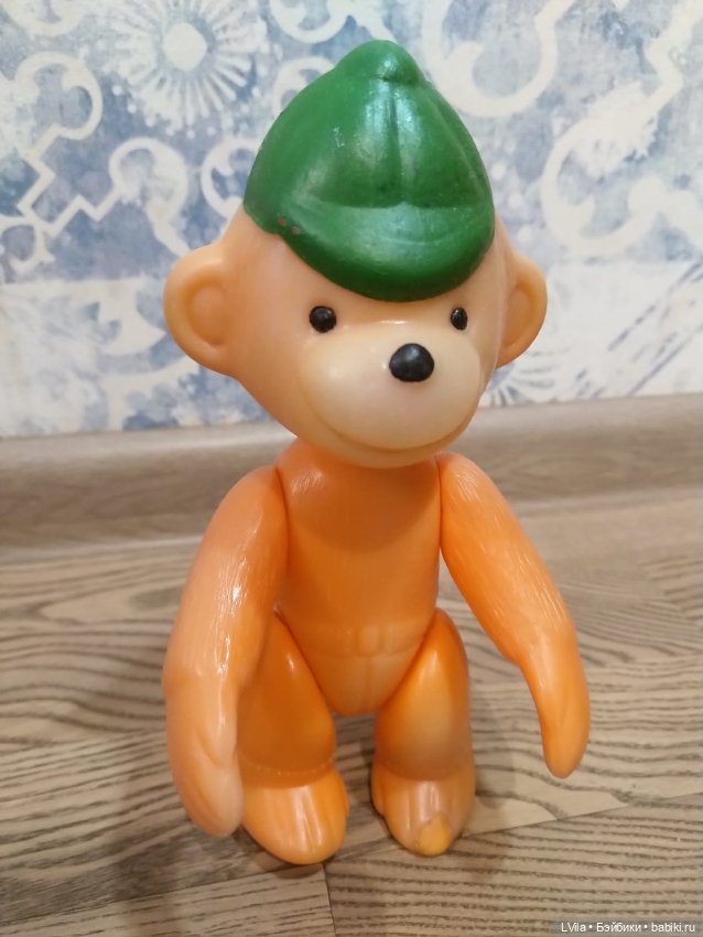 Обезьянка в шапочке — Винтажные куклы и игрушки детства