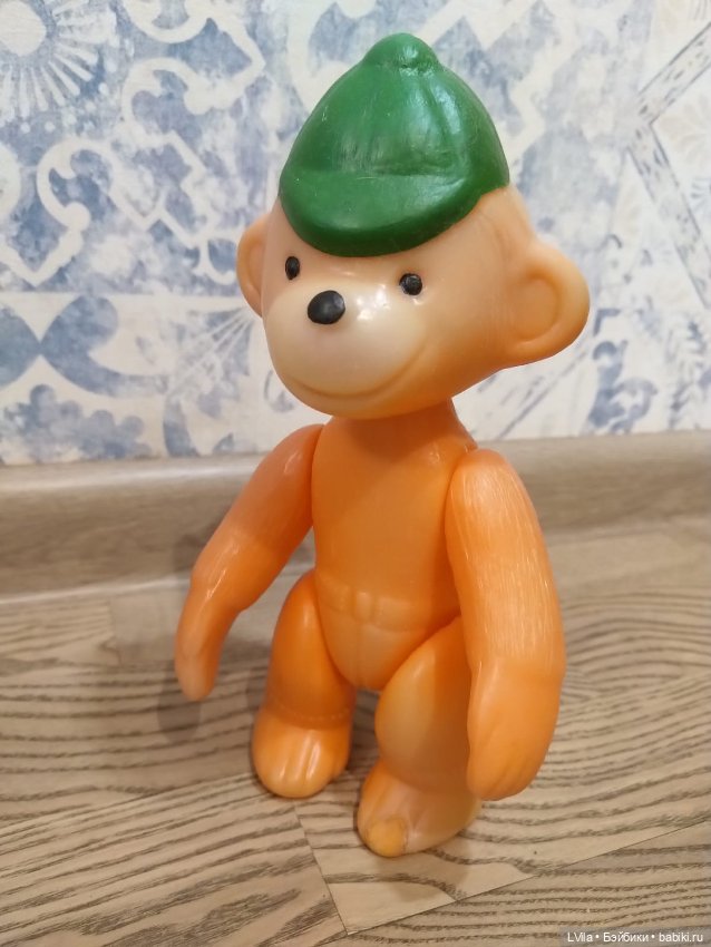 Обезьянка в шапочке — Винтажные куклы и игрушки детства (фото 7)