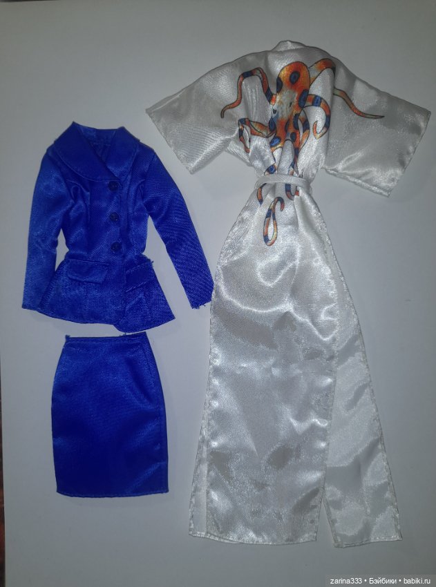 Аутфиты от коллекционных кукол барби