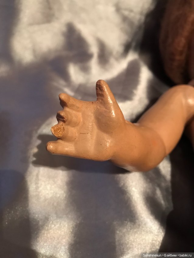 Старинная опилочная Кукла (фото 6)