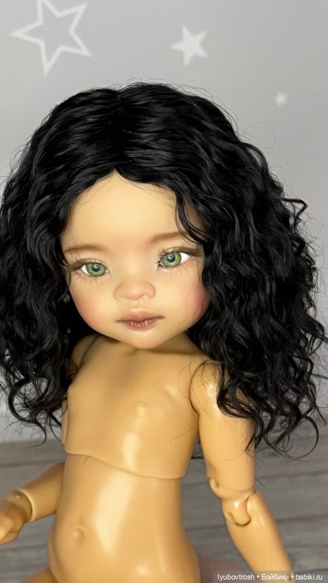 Парик натуральный 8/9 для Паола Рейна и аналогичных кукол (фото 10)