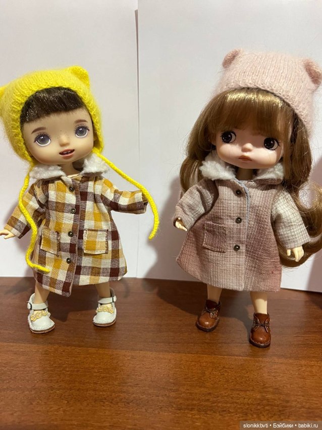 Пальтишко для малышек Монст