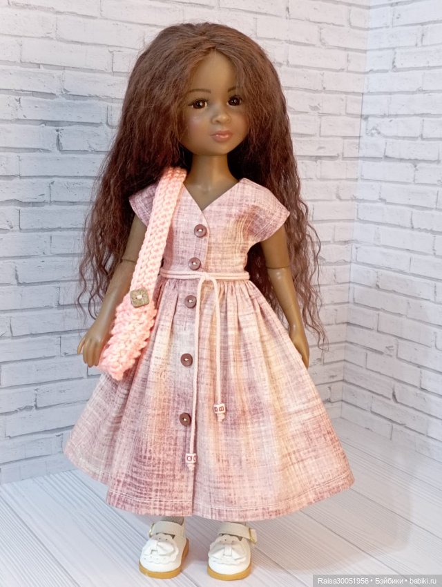 Платье , сумка для кукол Руби Ред 37см (фото 6)