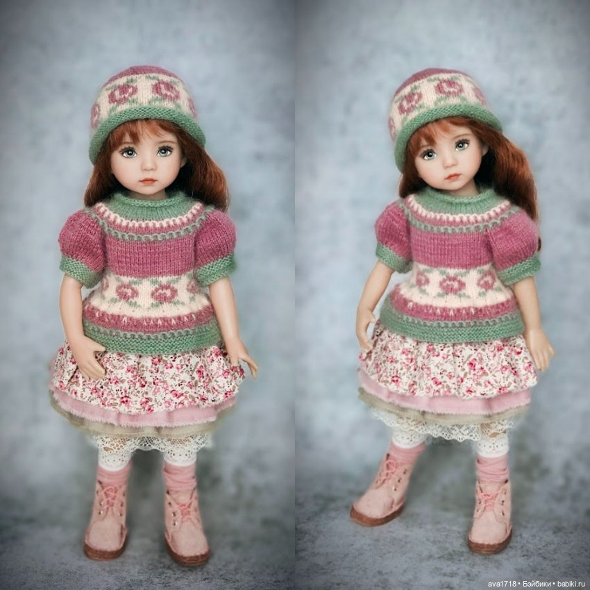 Комплект одежды для кукол Little Darling и Паола Рейна (фото 5)