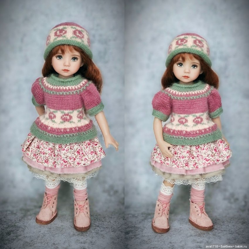 Комплект одежды для кукол Little Darling и Паола Рейна (фото 6)