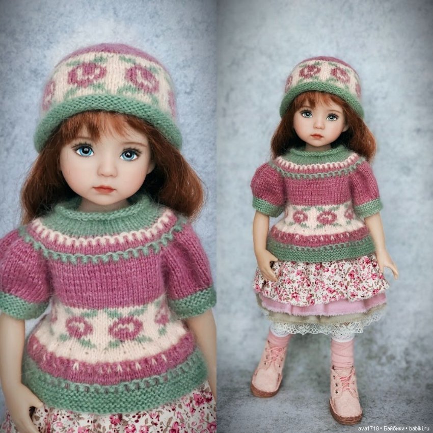 Комплект одежды для кукол Little Darling и Паола Рейна (фото 3)