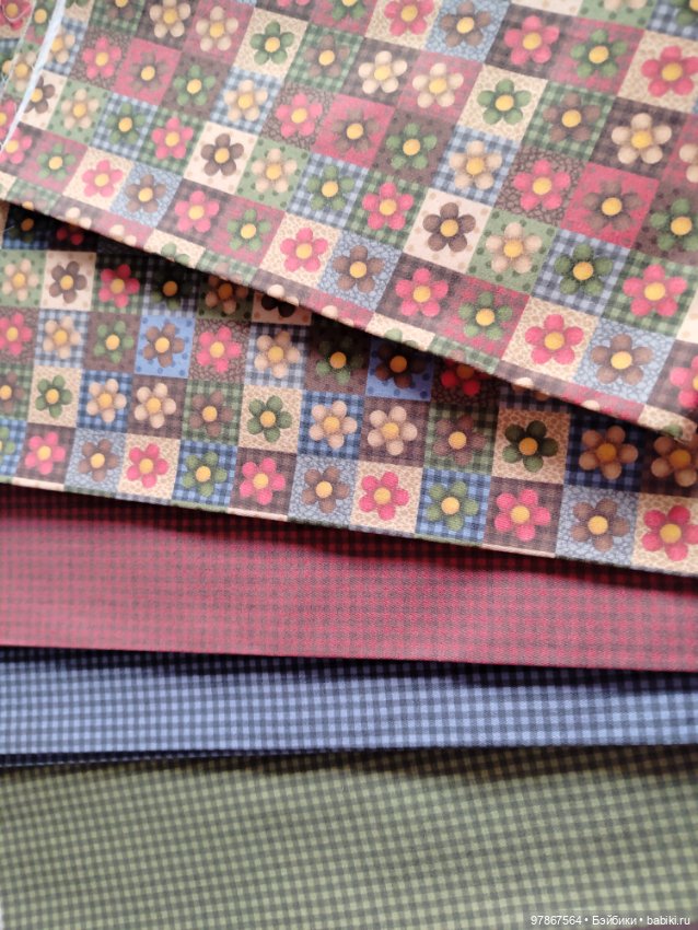 Лот авторских тканей — Ткани