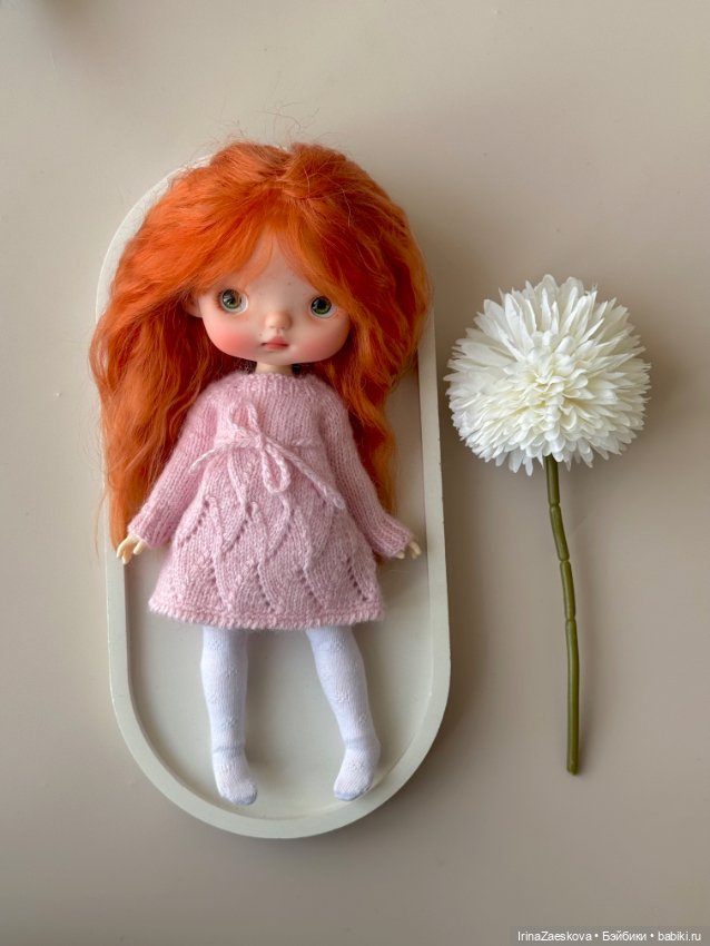 Вязаное платье и джемпера для Монст