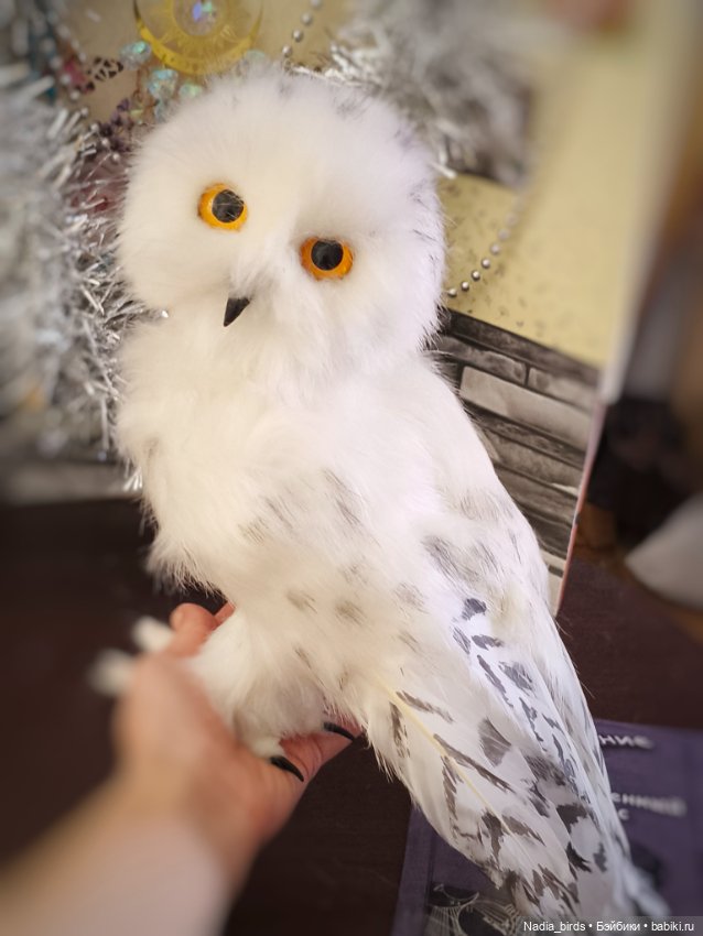 Полярная сова — Авторские игрушки (фото 4)