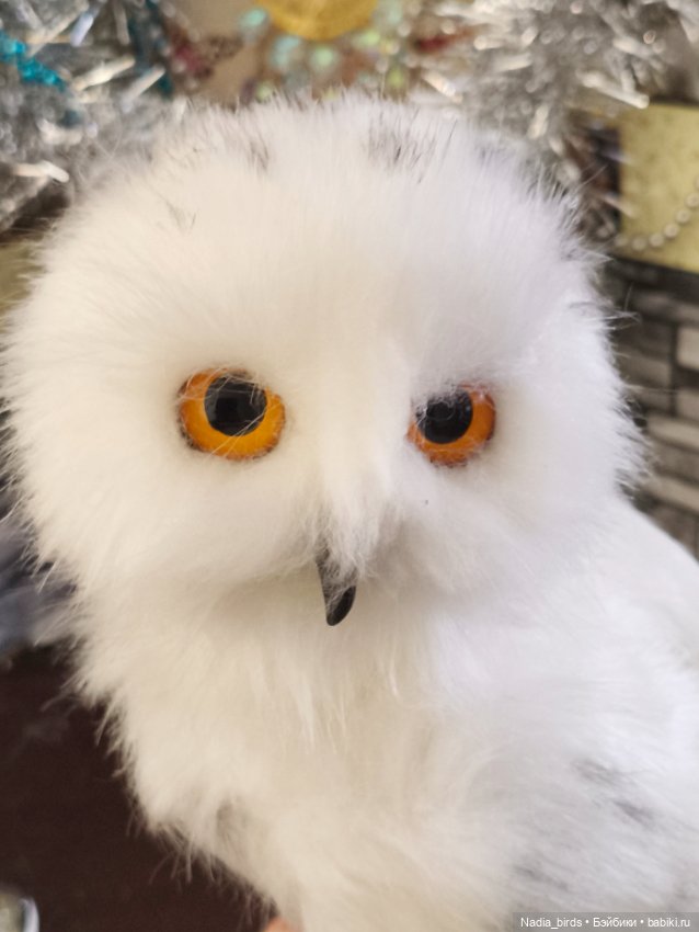 Полярная сова — Авторские игрушки (фото 2)