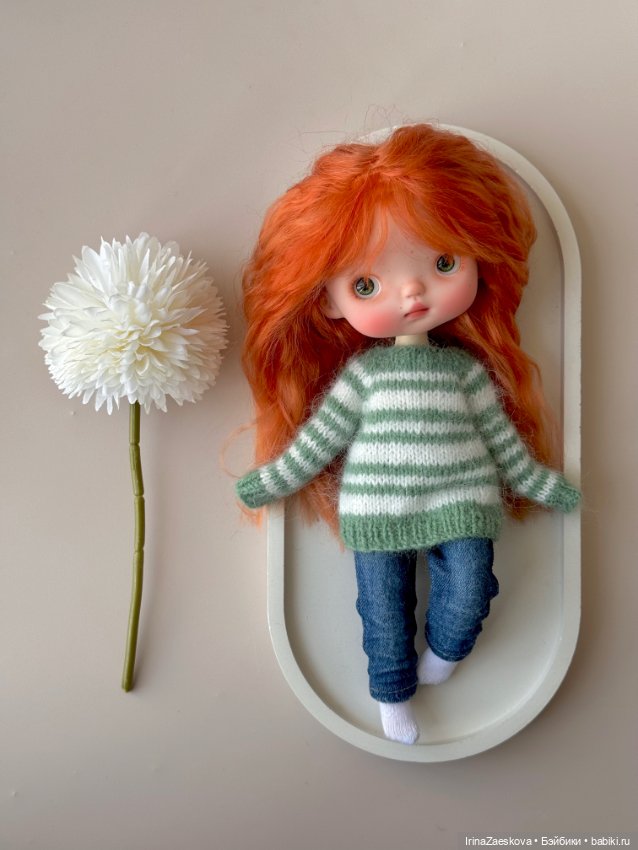 Вязаное платье и джемпера для Монст (фото 4)