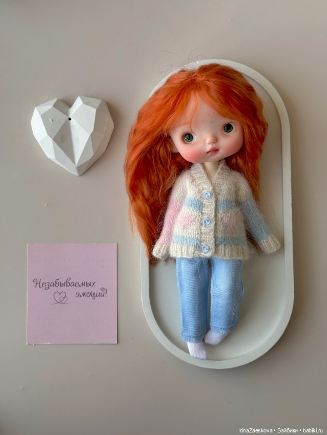 Вязаное платье и джемпера для Монст (фото 5)