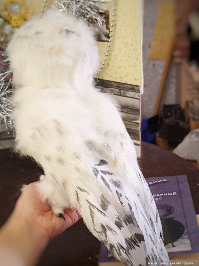 Полярная сова — Авторские игрушки (фото 5)