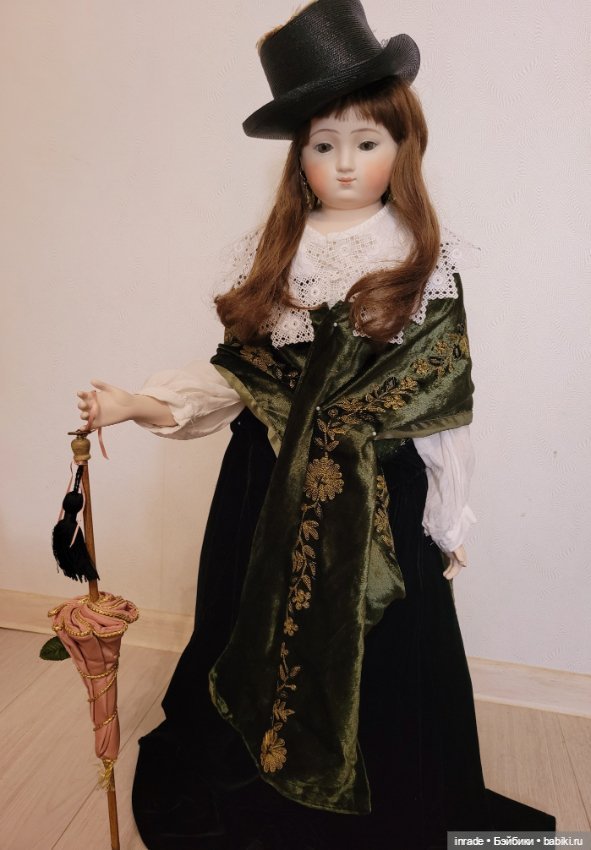 Редкой красоты кукла, 80см