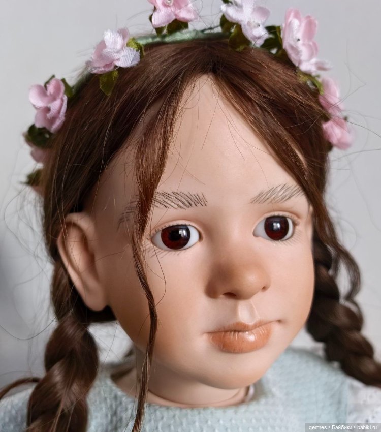 Альберта - фарфоровая кукла от Ruth Treffeisen (фото 2)