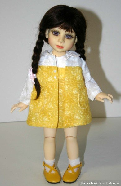 Выкройки PDF в натуральную величину / одежда для кукол Berdine Creedy BJD 25 см (фото 9)