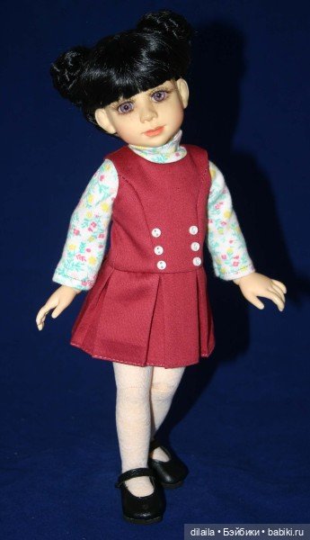 Выкройки PDF в натуральную величину / одежда для кукол Berdine Creedy BJD 25 см (фото 6)