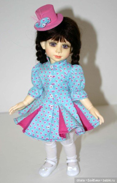 Выкройки PDF в натуральную величину / одежда для кукол Berdine Creedy BJD 25 см