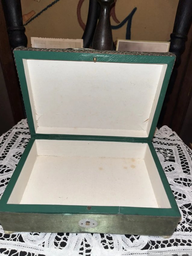 Антикварная шкатулка — Другое для антикварных кукол (фото 5)